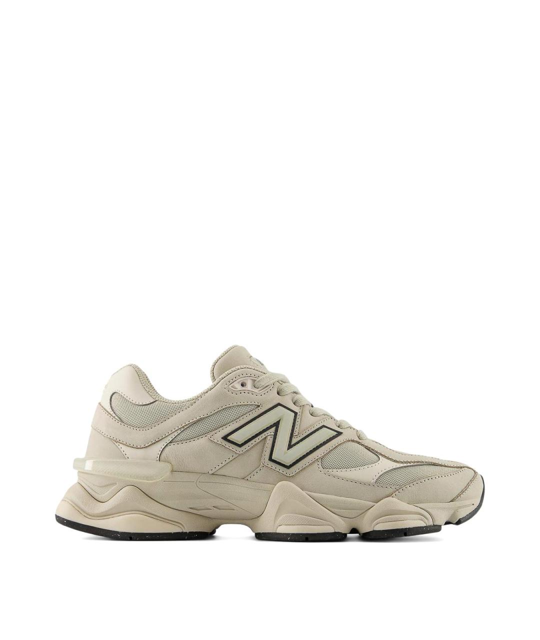 NEW BALANCE Бежевые кожаные кроссовки, фото 1