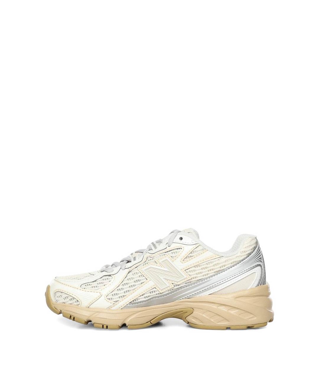 NEW BALANCE Бежевые кожаные кроссовки, фото 3