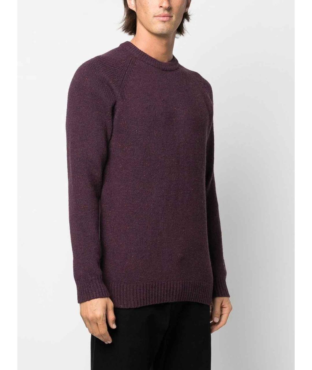 CARHARTT Бордовый шерстяной джемпер / свитер, фото 3