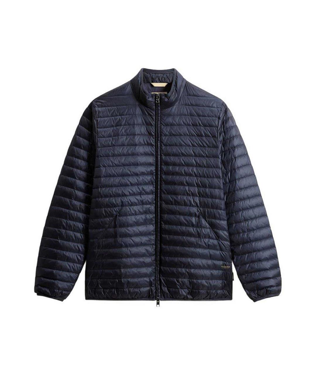 WOOLRICH Синяя полиамидовая куртка, фото 1