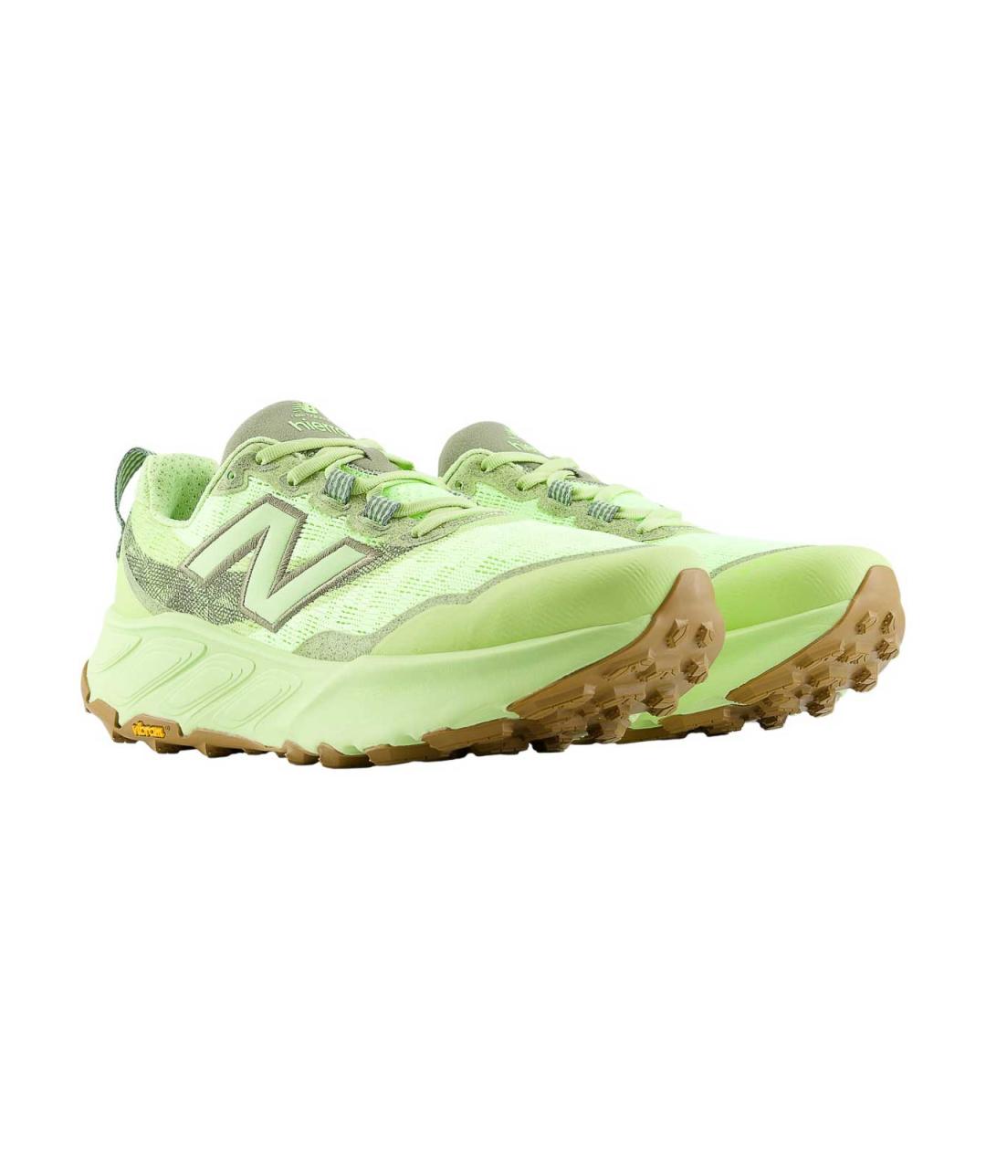 NEW BALANCE Зеленые низкие кроссовки / кеды, фото 3
