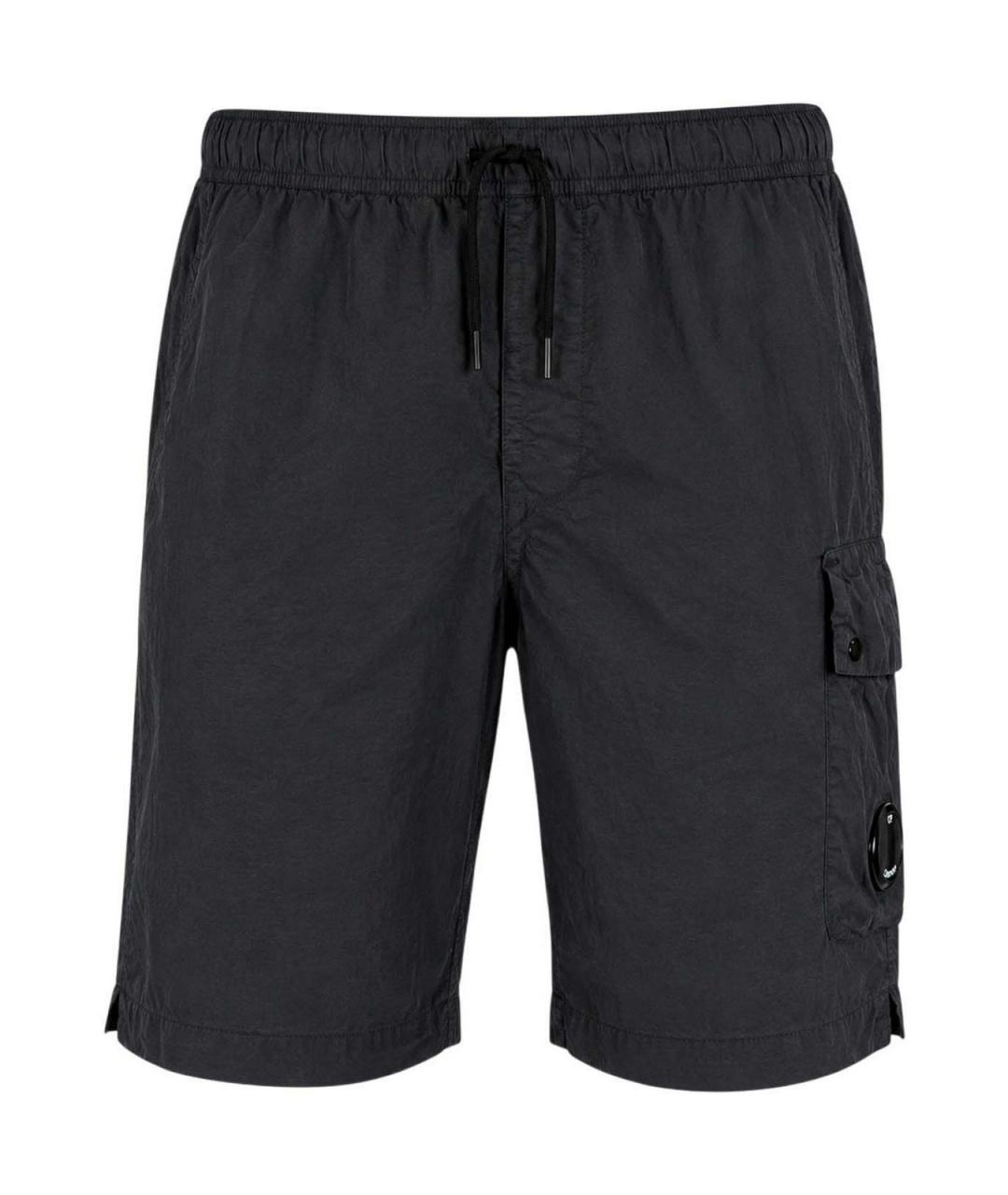 CP COMPANY Черные полиамидовые плавки, фото 1