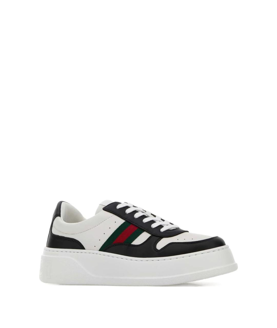 GUCCI Мульти кожаные кеды, фото 2