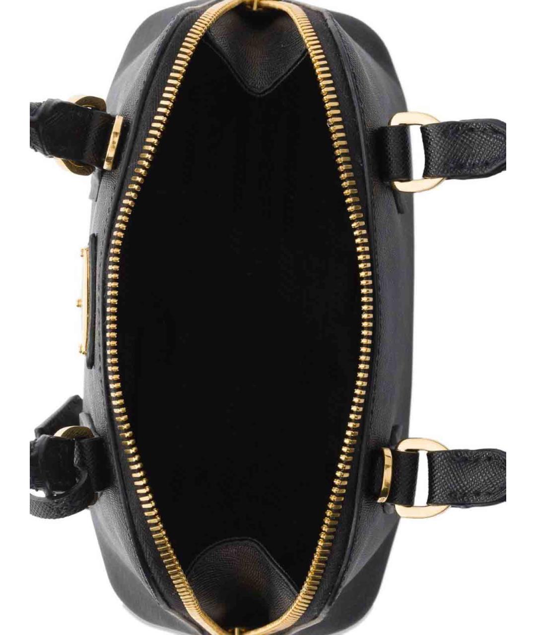 PRADA Черная кожаная сумка тоут, фото 3