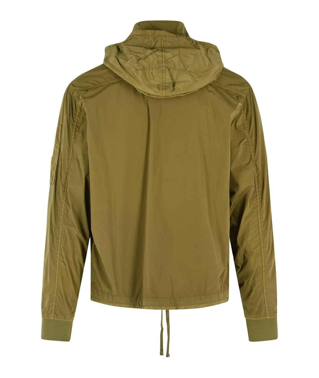 CP COMPANY Зеленая полиамидовая куртка, фото 2