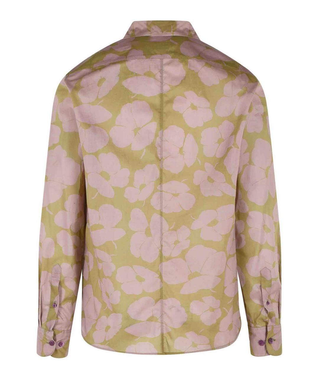 DRIES VAN NOTEN Зеленая хлопковая кэжуал рубашка, фото 2