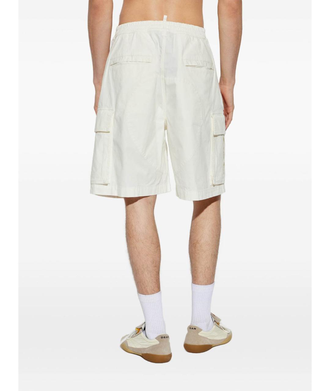 DSQUARED2 Белые шорты, фото 3