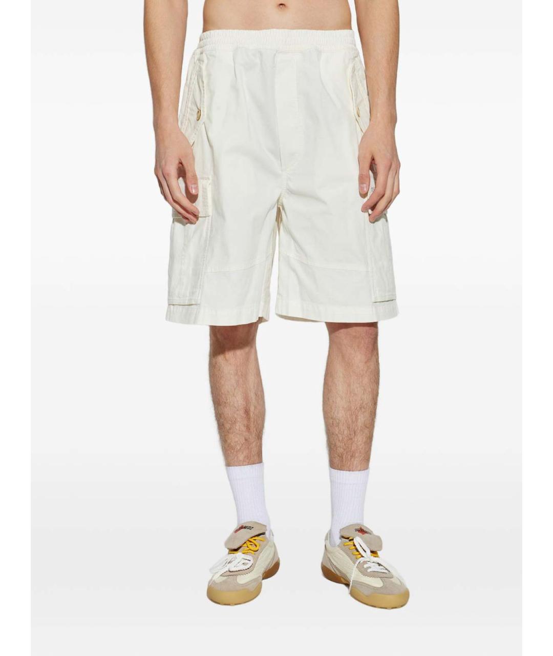 DSQUARED2 Белые шорты, фото 5