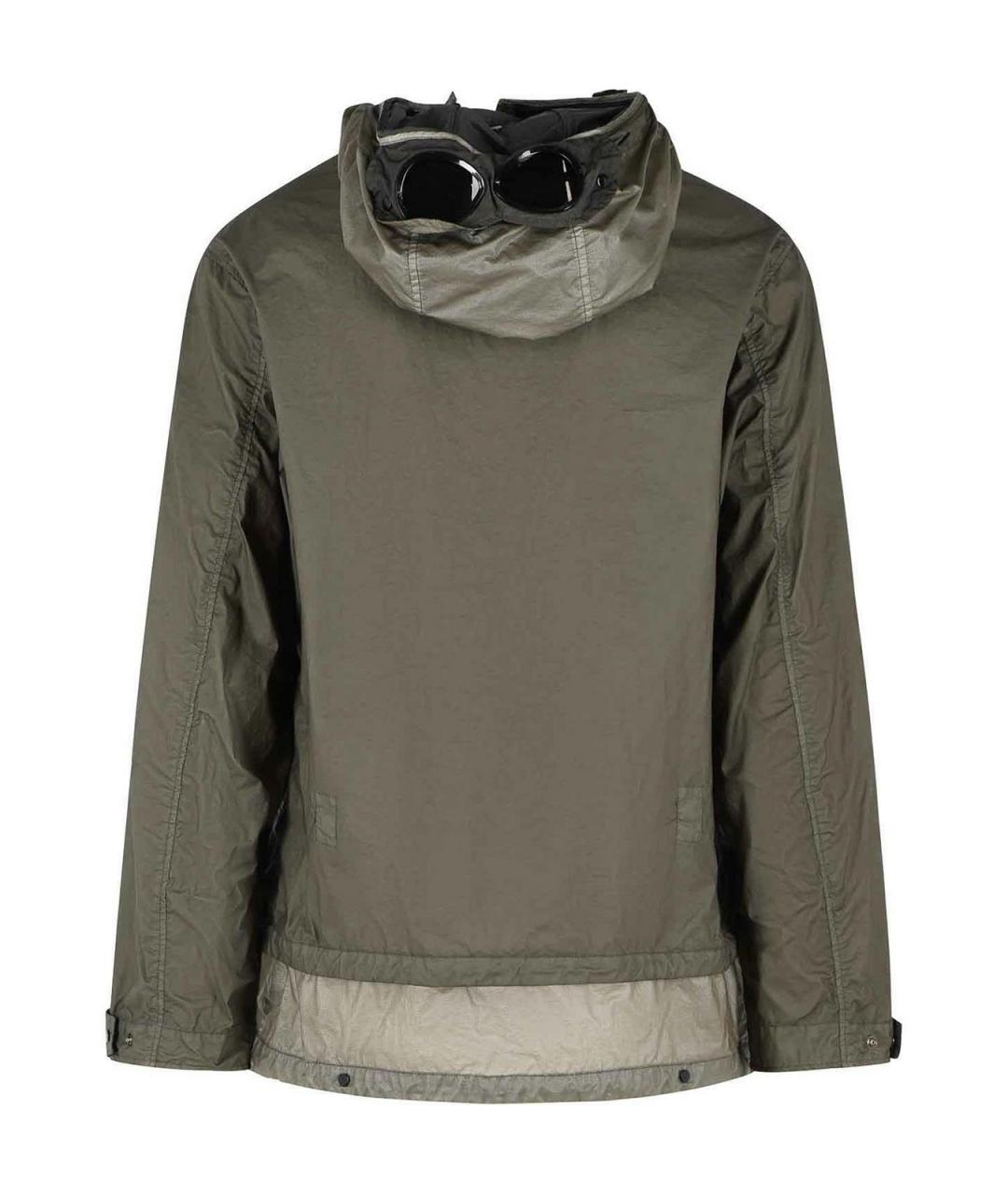 CP COMPANY Зеленая полиамидовая куртка, фото 2