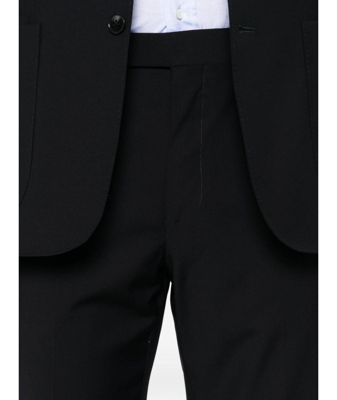 ZEGNA Черный классический костюм, фото 3