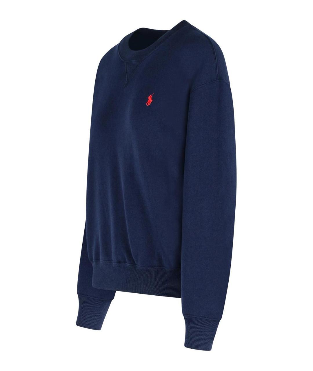 POLO RALPH LAUREN Синий хлопковый джемпер / свитер, фото 3