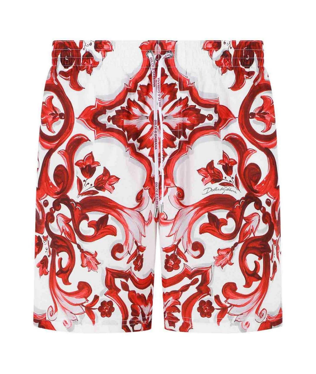 DOLCE&GABBANA Мульти полиамидовые шорты, фото 1