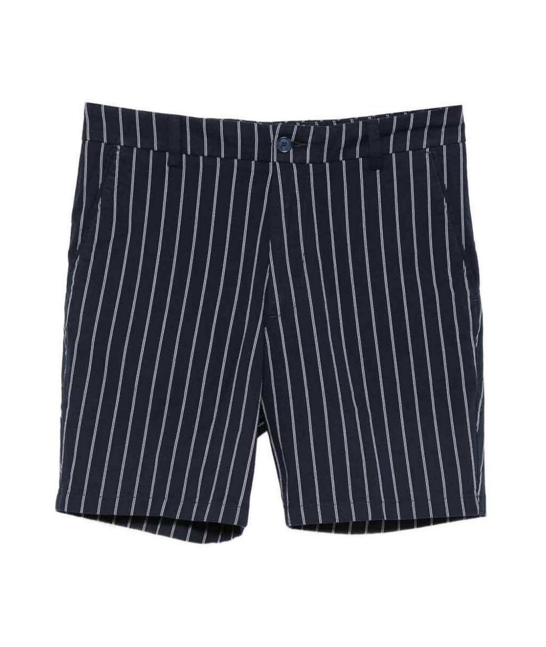 HUGO BOSS Синие хлопковые шорты, фото 1