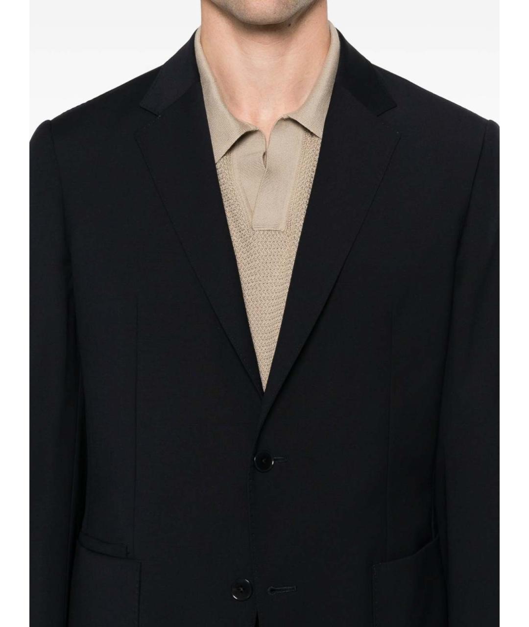 ZEGNA Черный классический костюм, фото 2