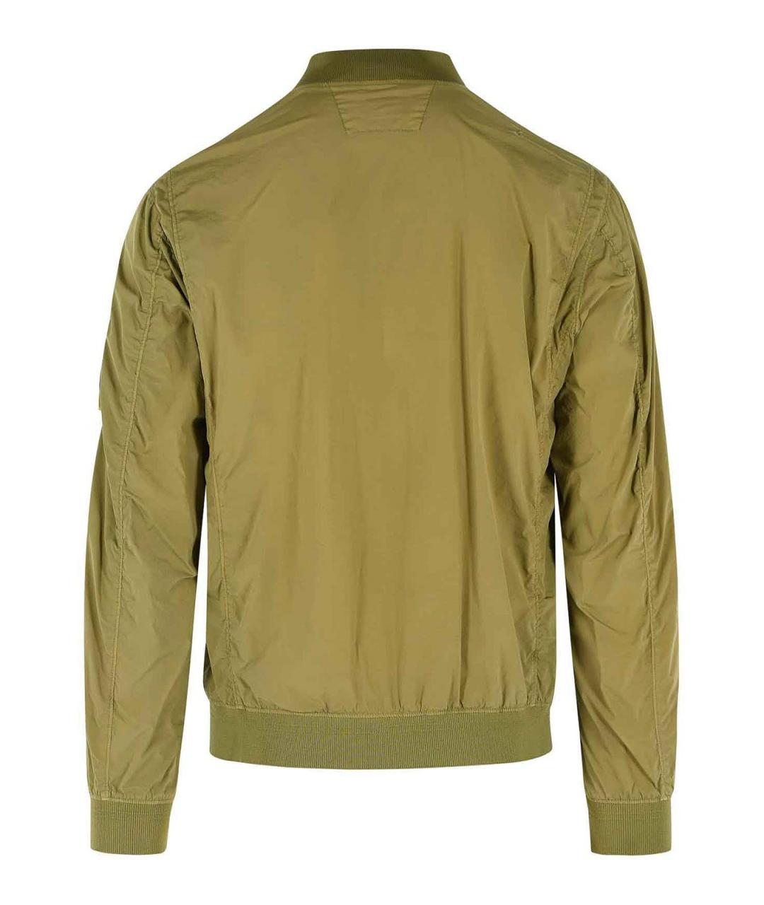 CP COMPANY Зеленая полиамидовая куртка, фото 2
