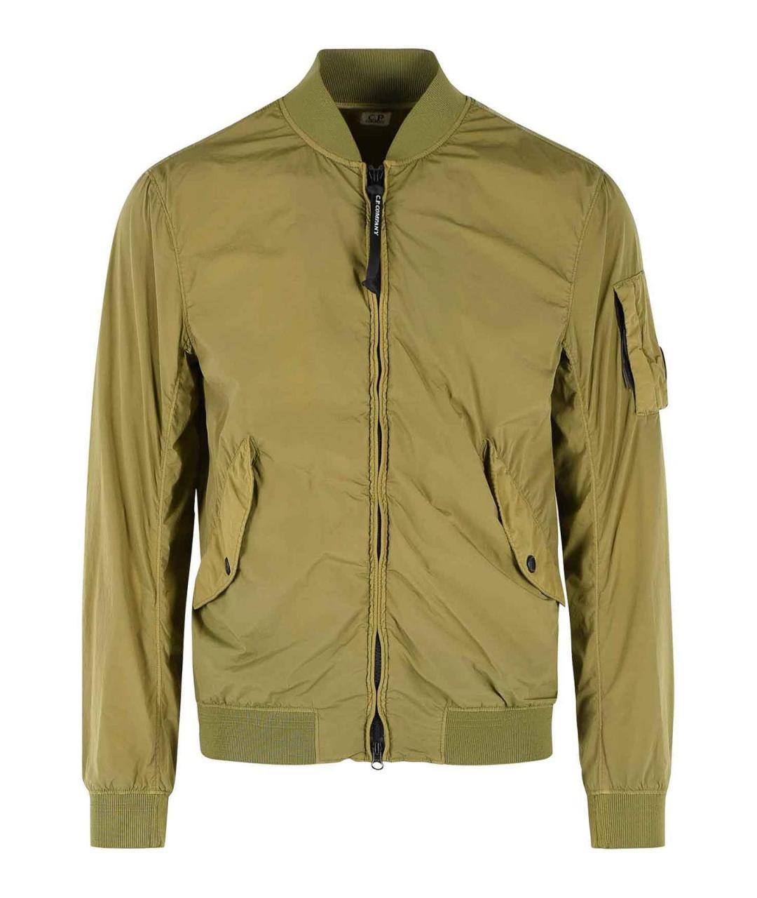 CP COMPANY Зеленая полиамидовая куртка, фото 1