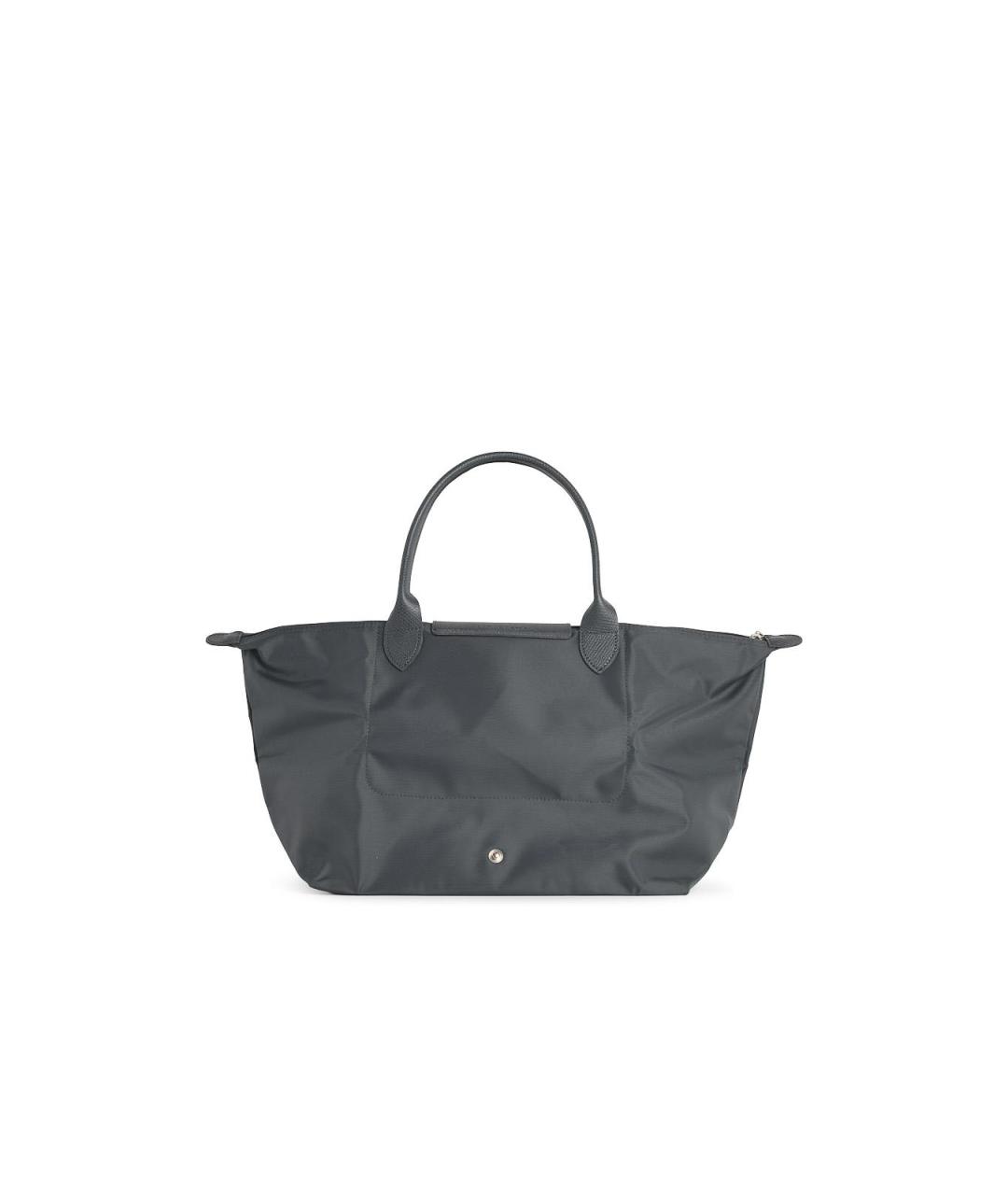 LONGCHAMP Серая тканевая сумка тоут, фото 3