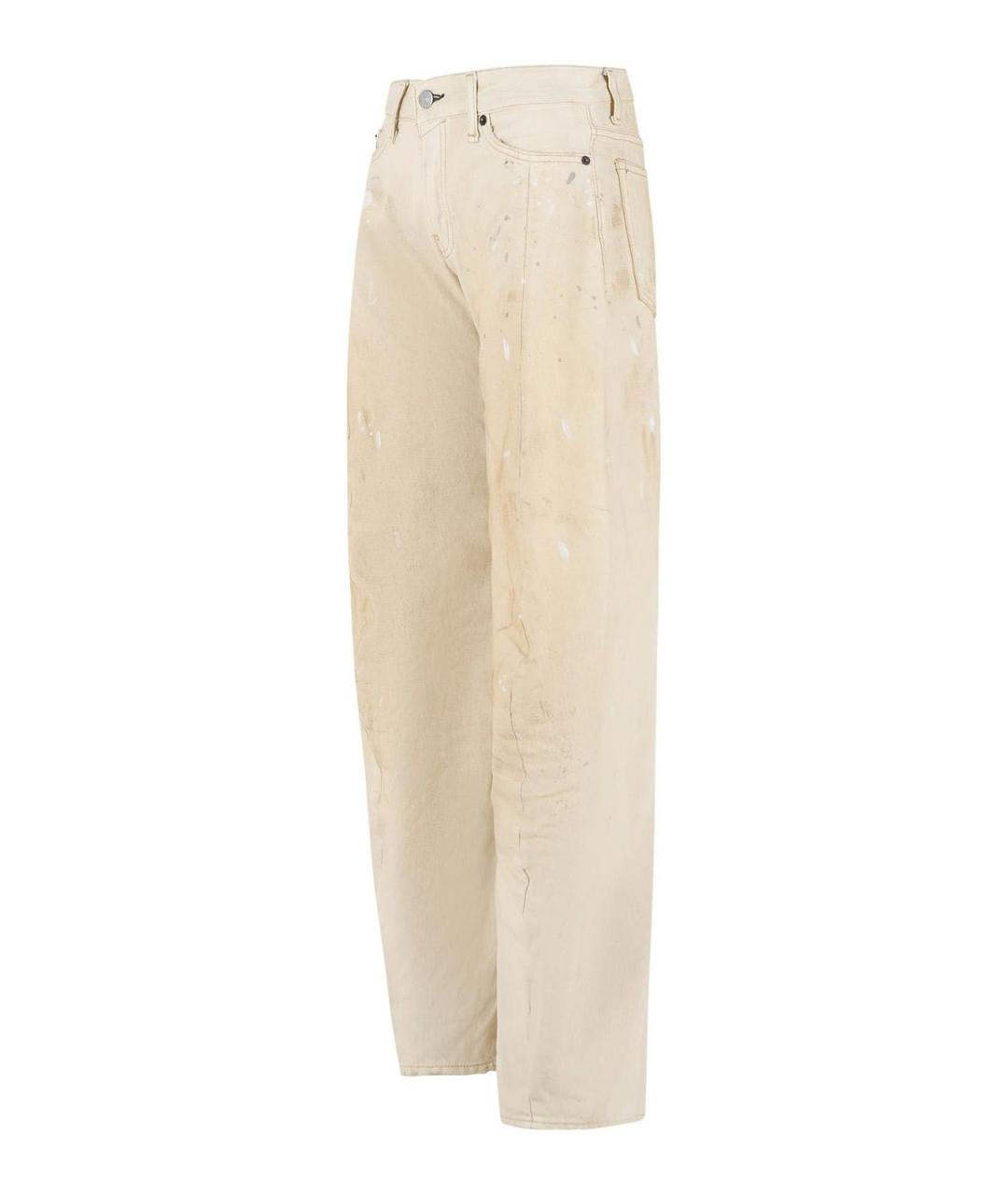 ACNE STUDIOS Хлопковые прямые джинсы, фото 3