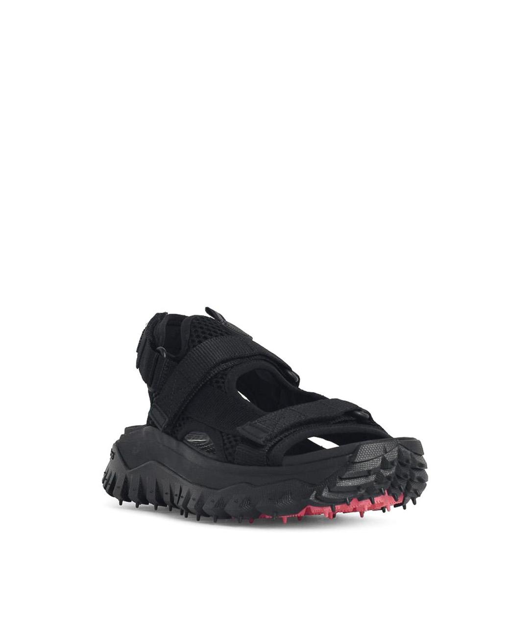 MONCLER Черные сандалии, фото 2