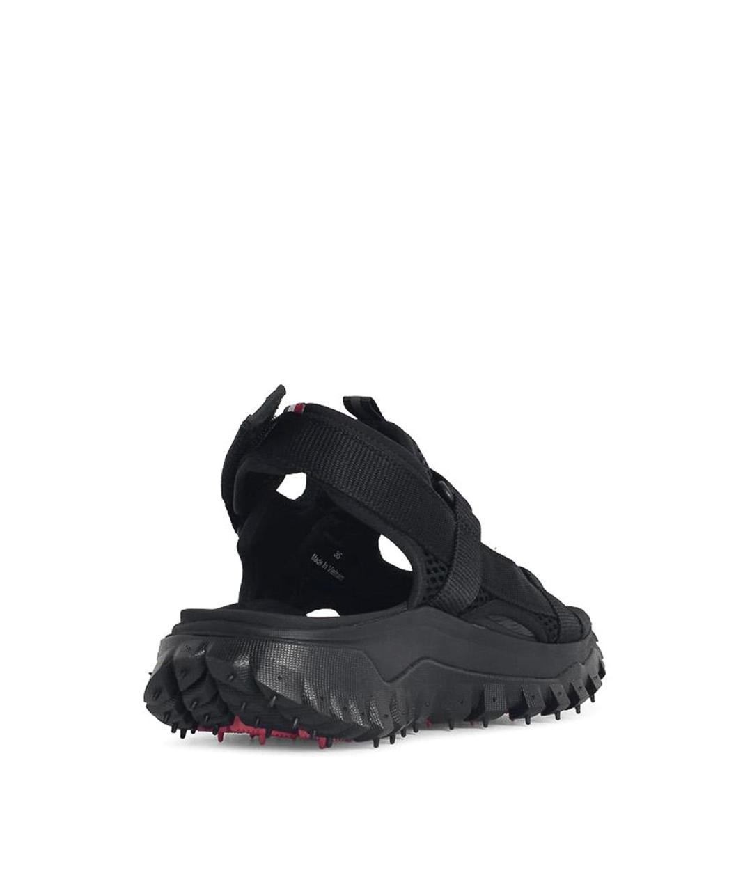 MONCLER Черные сандалии, фото 3