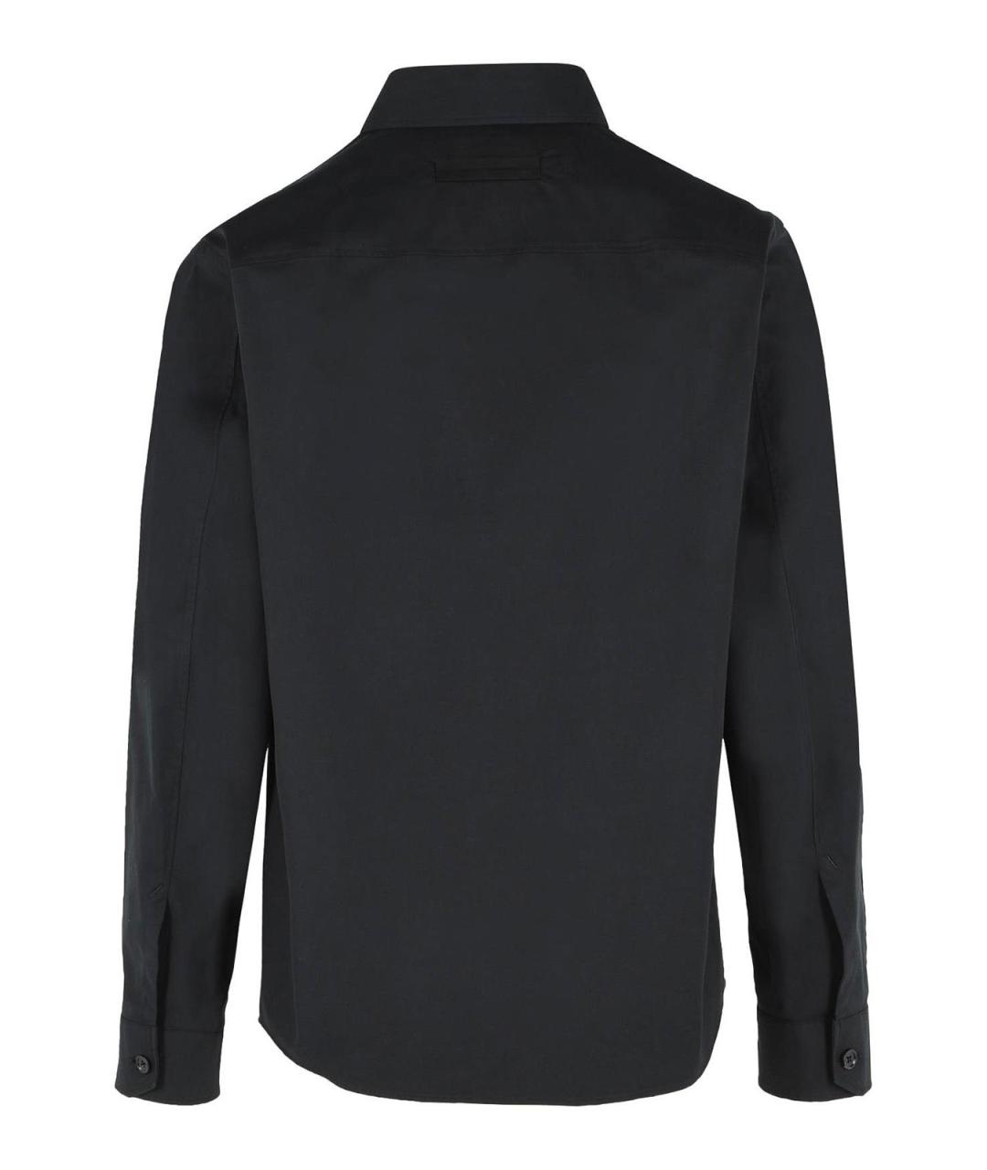 ZEGNA Черная хлопковая куртка, фото 2
