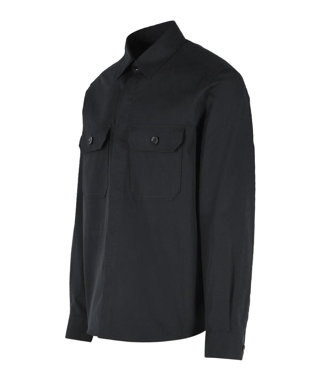 ZEGNA Черная хлопковая куртка, фото 3
