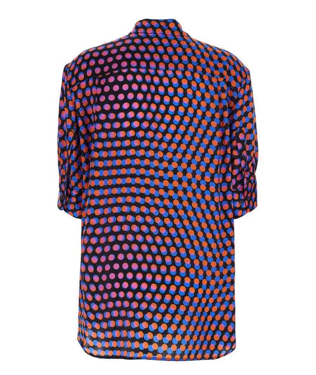 DRIES VAN NOTEN Черная шелковая рубашка, фото 2