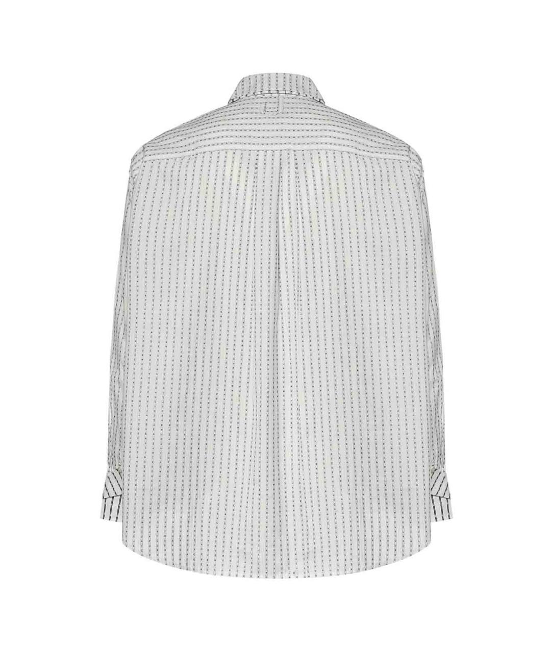 JACQUEMUS Белая хлопковая кэжуал рубашка, фото 2