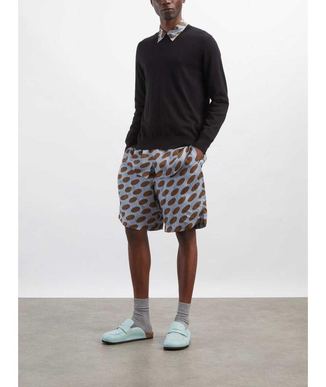 DRIES VAN NOTEN Мульти вискозные шорты, фото 5