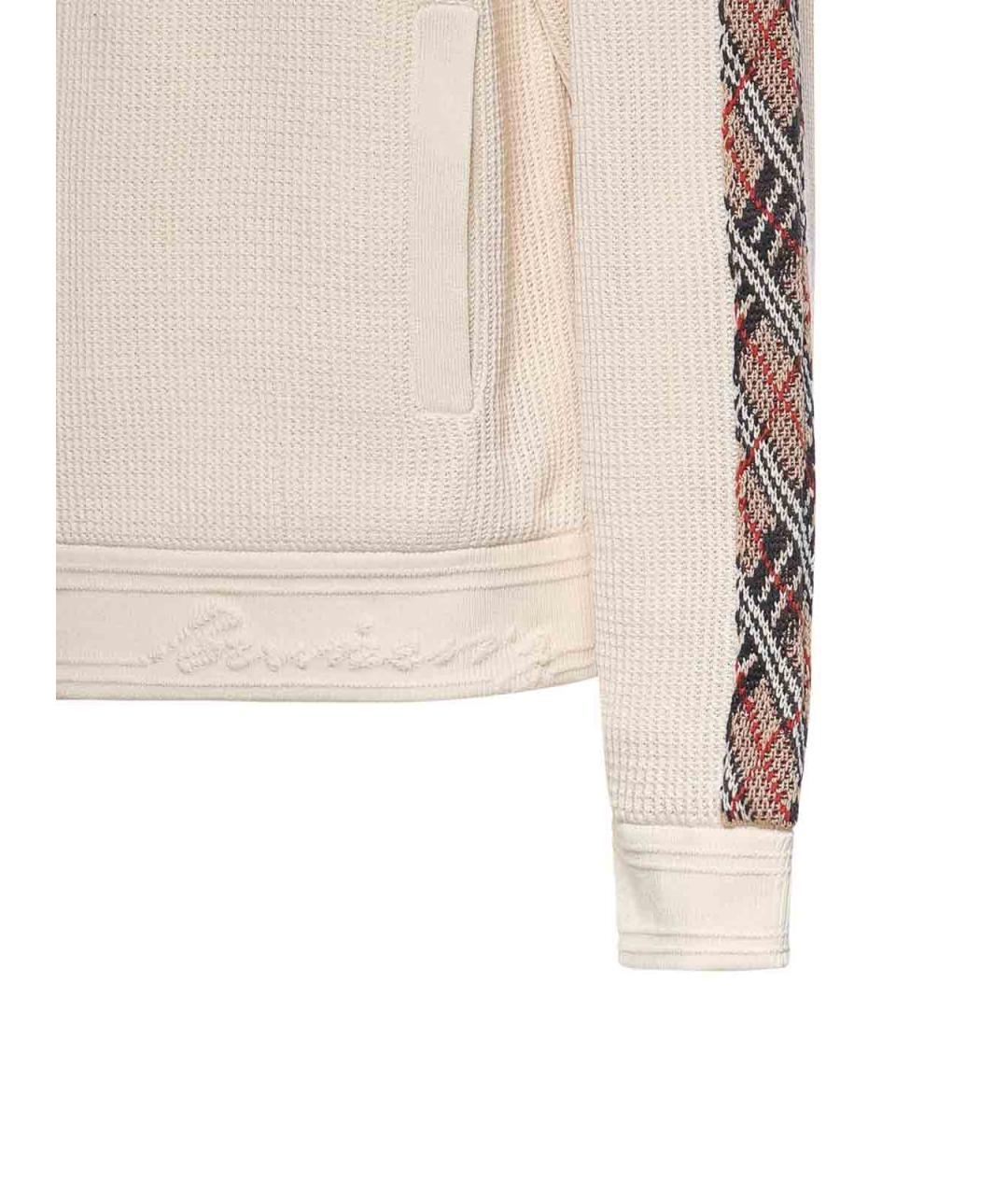 BURBERRY Бежевая хлопковая куртка, фото 3