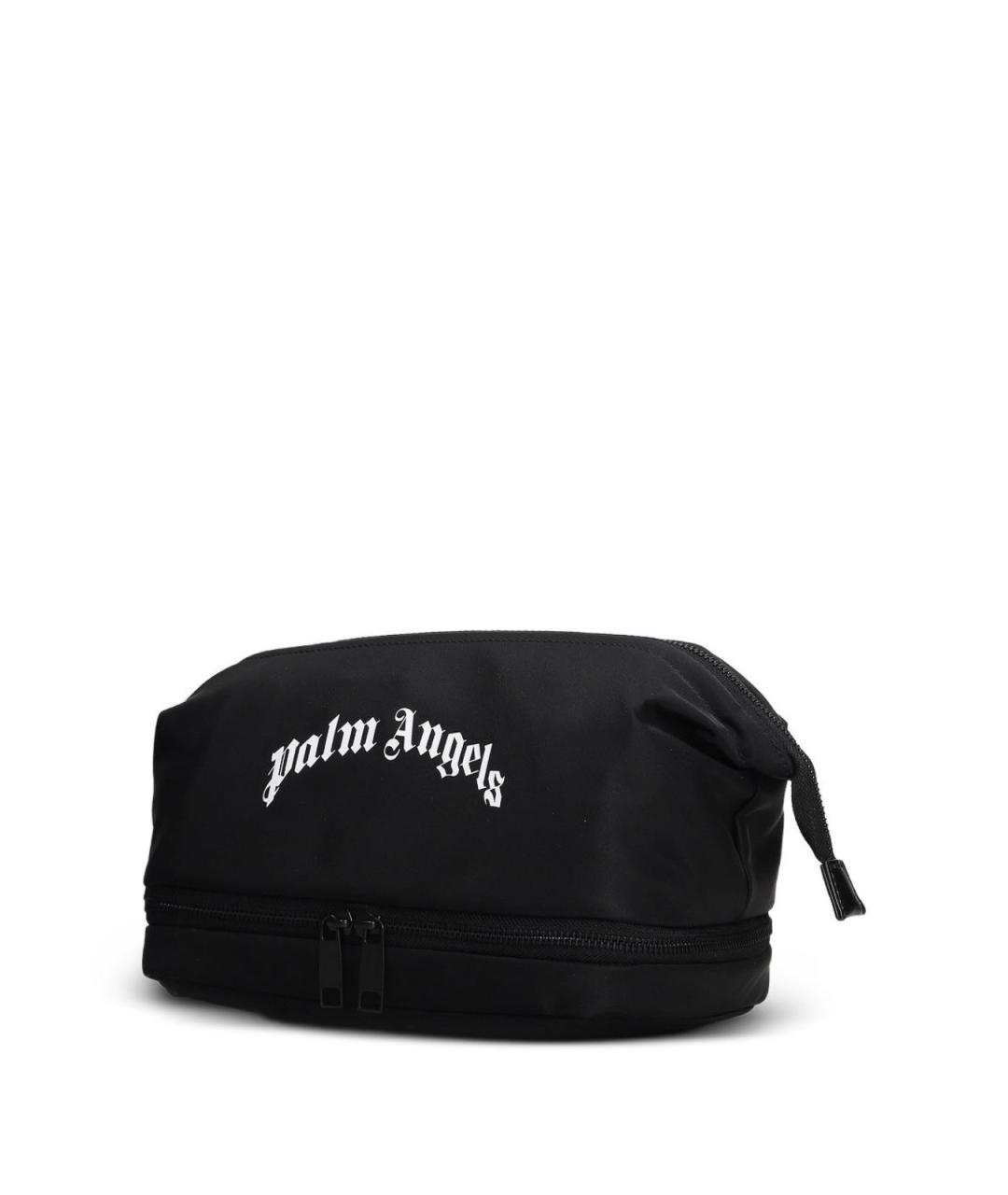 PALM ANGELS Черная синтетическая барсетка, фото 2