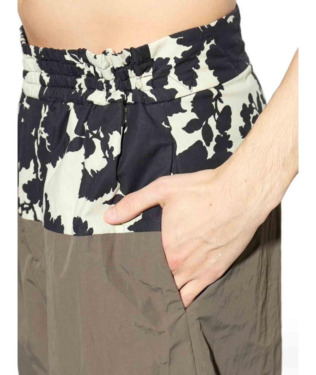 DRIES VAN NOTEN Бежевые хлопковые шорты, фото 5