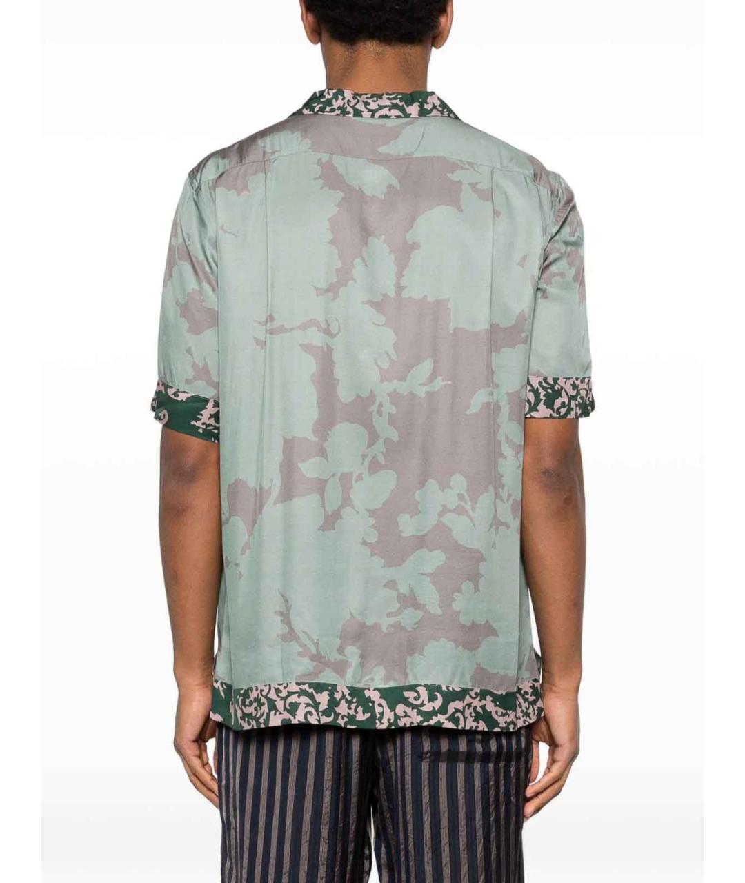 DRIES VAN NOTEN Зеленая кэжуал рубашка, фото 5