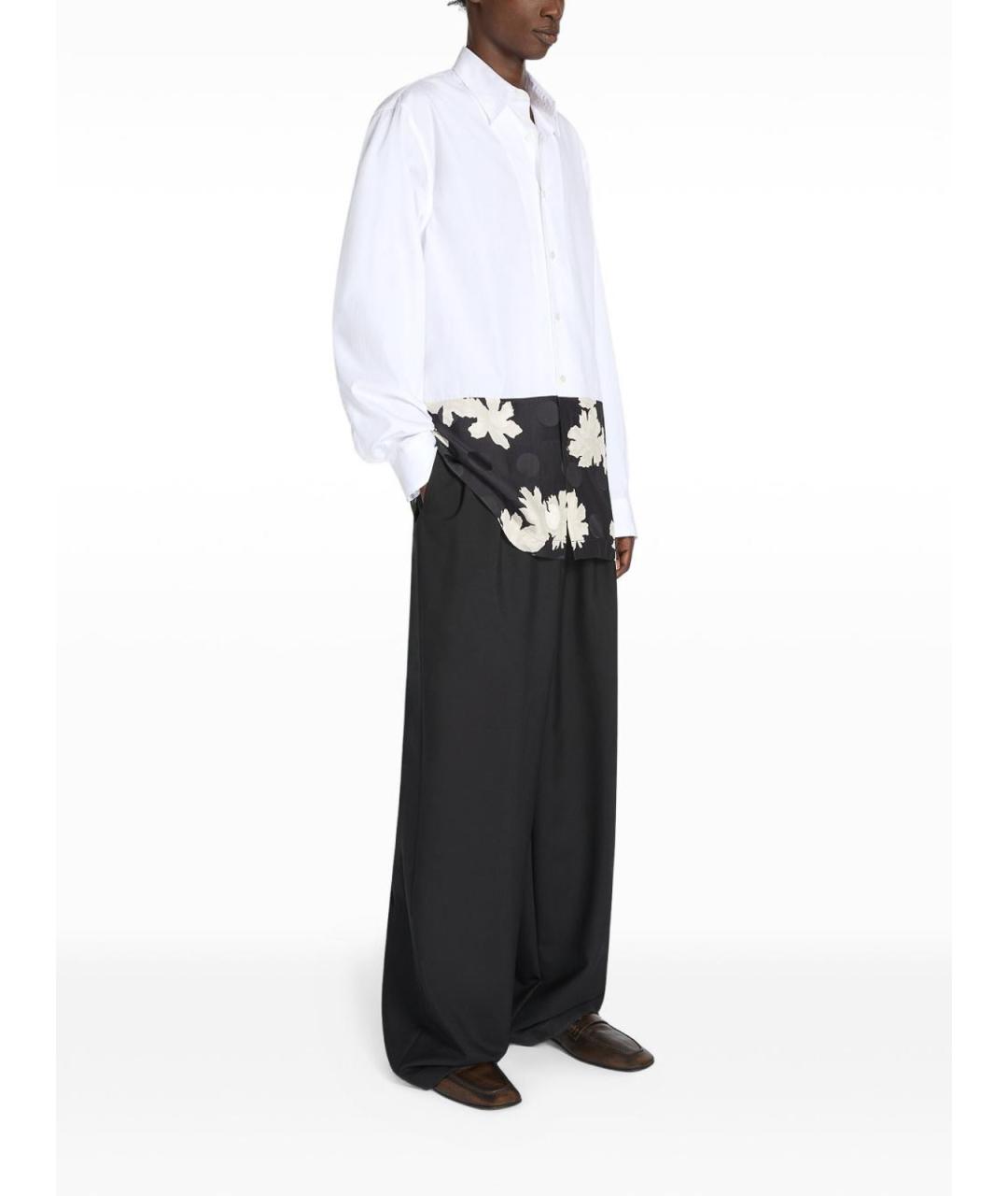 DRIES VAN NOTEN Белая хлопковая куртка, фото 4