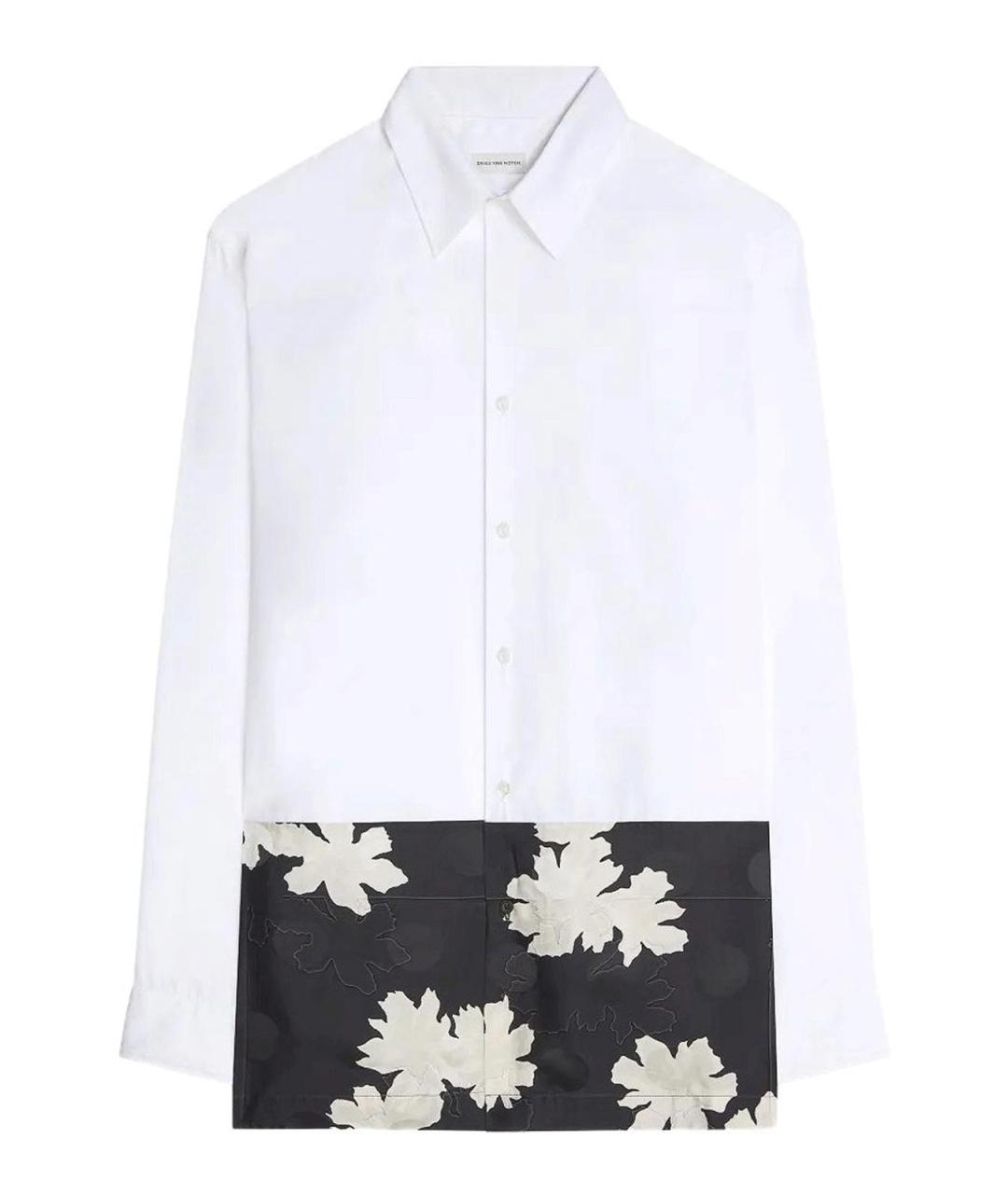 DRIES VAN NOTEN Белая хлопковая куртка, фото 1