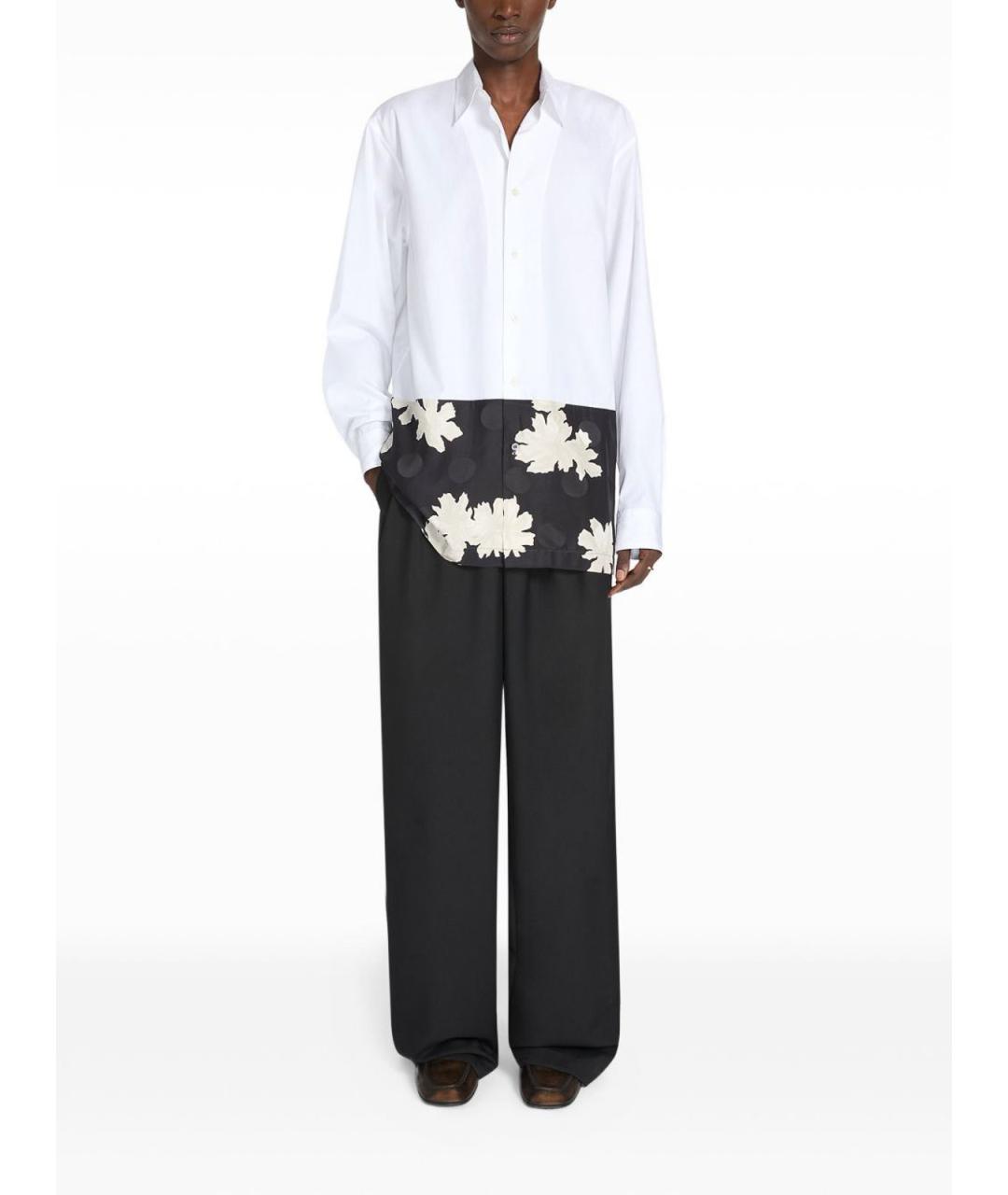 DRIES VAN NOTEN Белая хлопковая куртка, фото 3