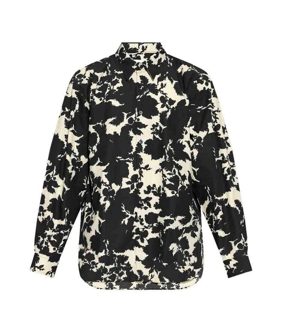 DRIES VAN NOTEN Черная кэжуал рубашка, фото 1