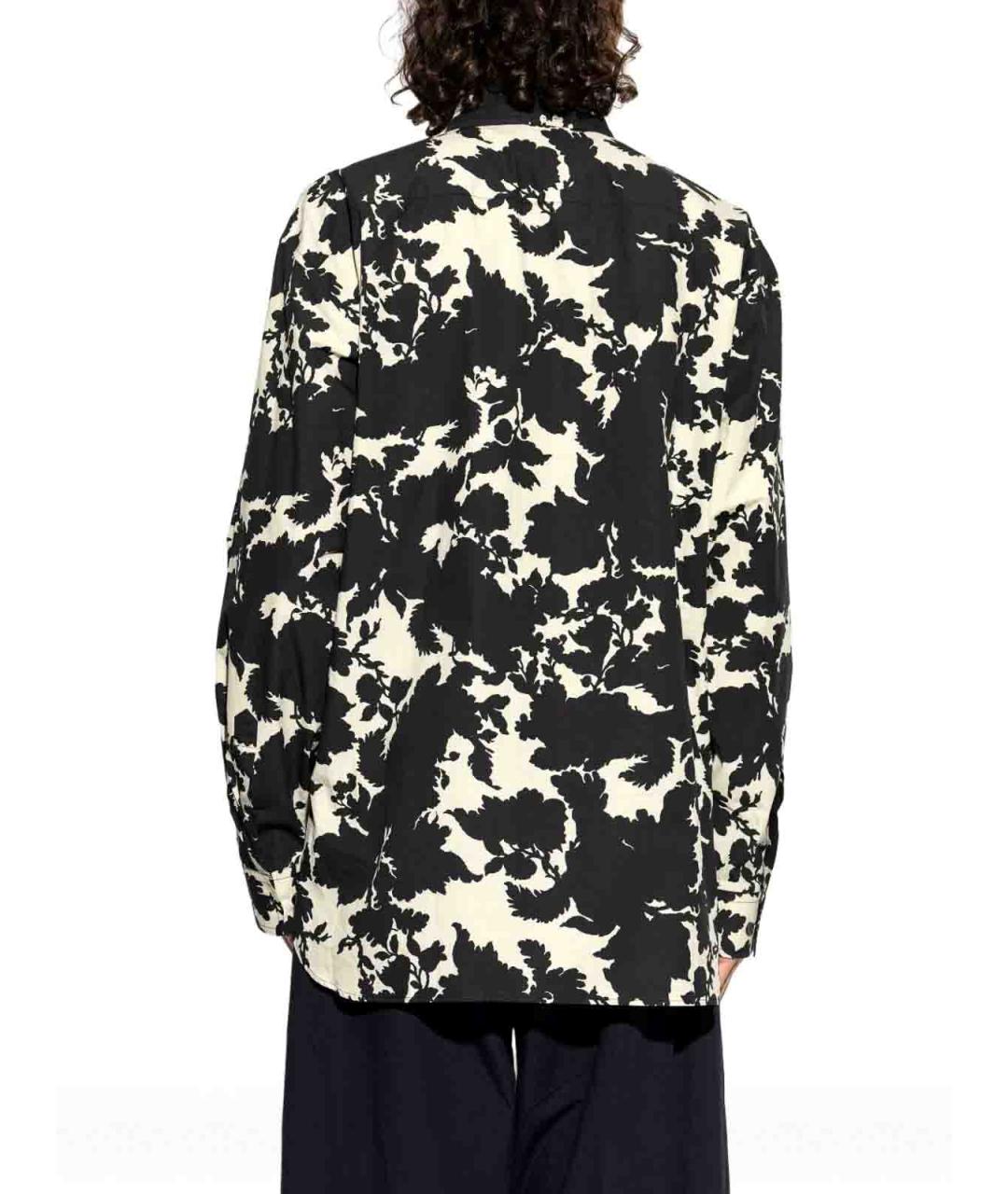 DRIES VAN NOTEN Черная кэжуал рубашка, фото 5
