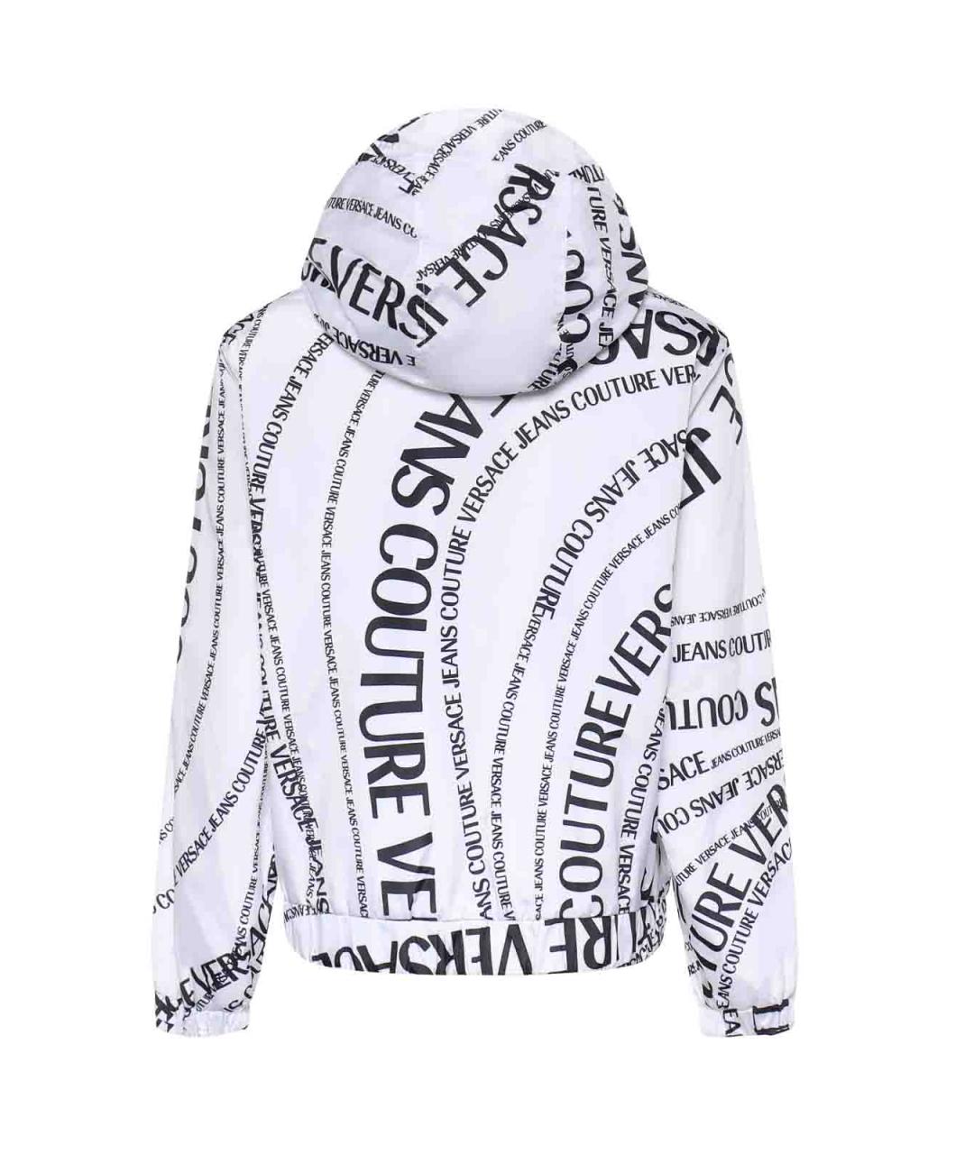 VERSACE JEANS COUTURE Белая полиэстеровая куртка, фото 2