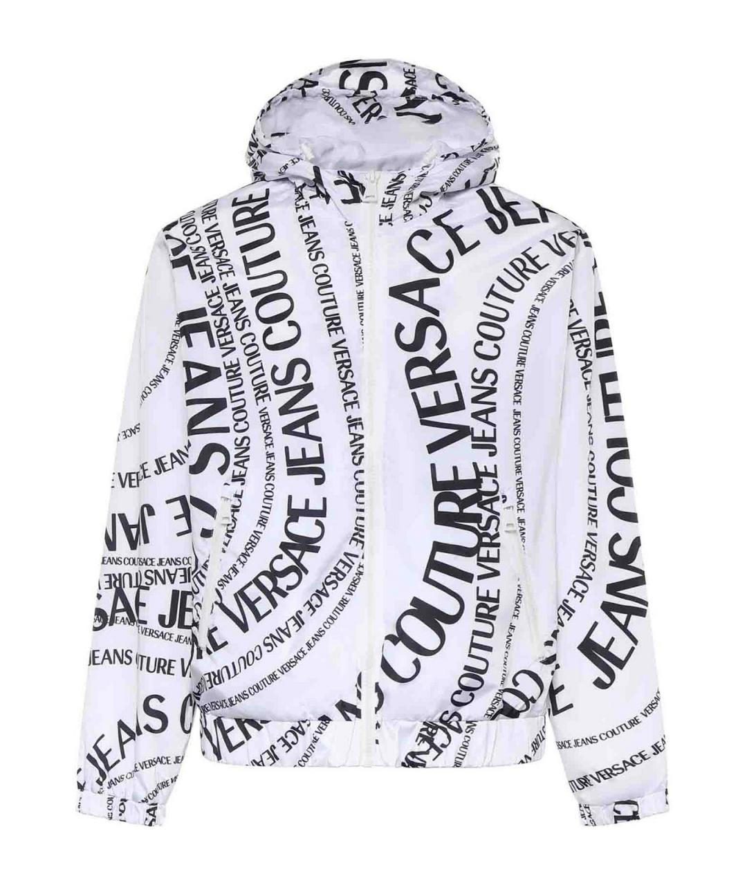 VERSACE JEANS COUTURE Белая полиэстеровая куртка, фото 1