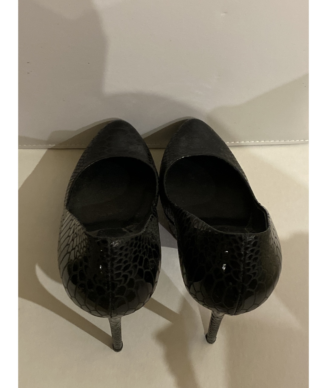 CASADEI Черные туфли из лакированной кожи, фото 3