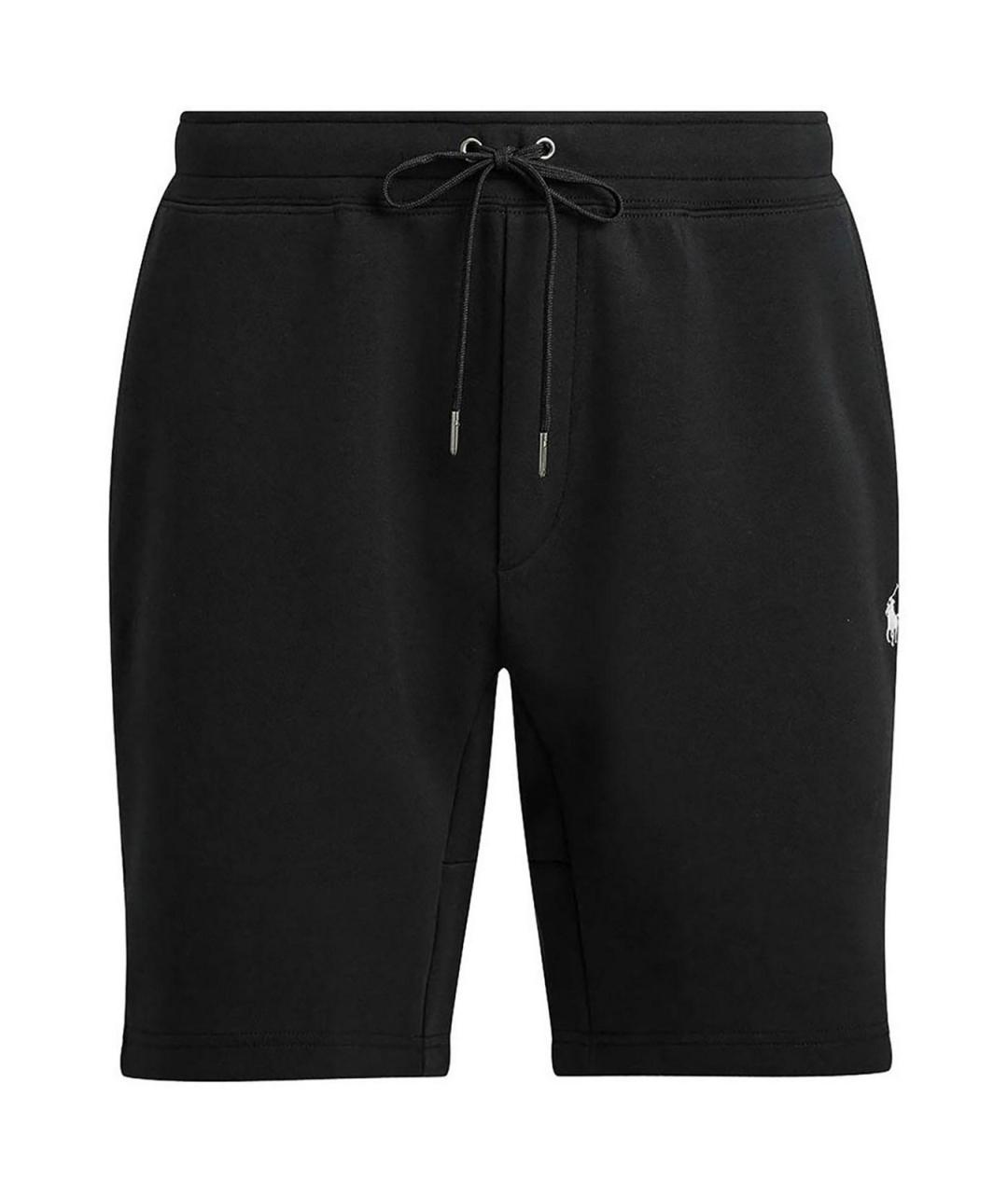 POLO RALPH LAUREN Черные хлопковые шорты, фото 1