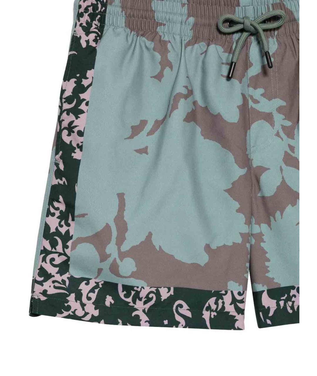 DRIES VAN NOTEN Мульти полиамидовые шорты, фото 3