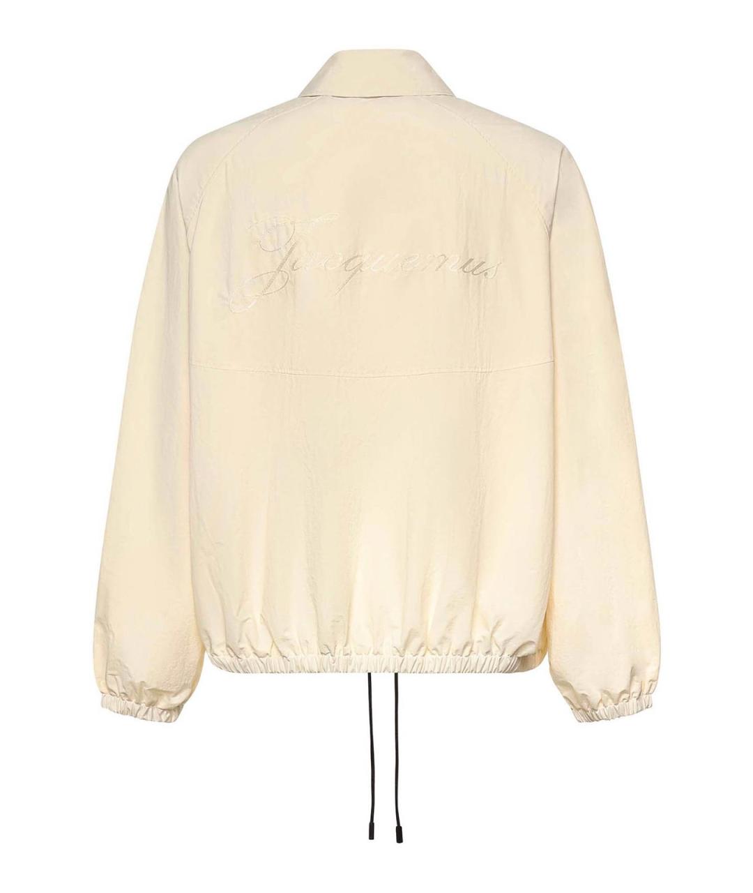 JACQUEMUS Белая полиамидовая куртка, фото 2