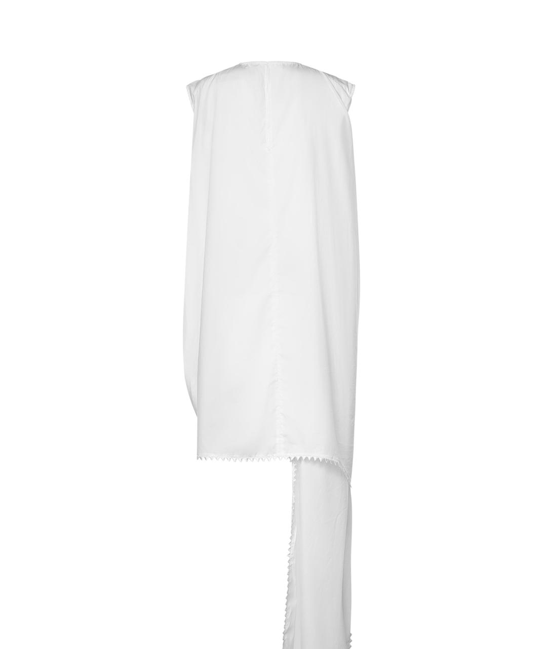 JACQUEMUS Белое хлопковое повседневное платье, фото 2