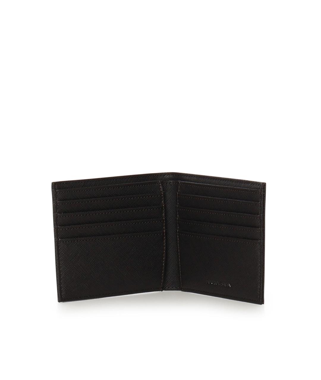EMPORIO ARMANI Черный кошелек, фото 3