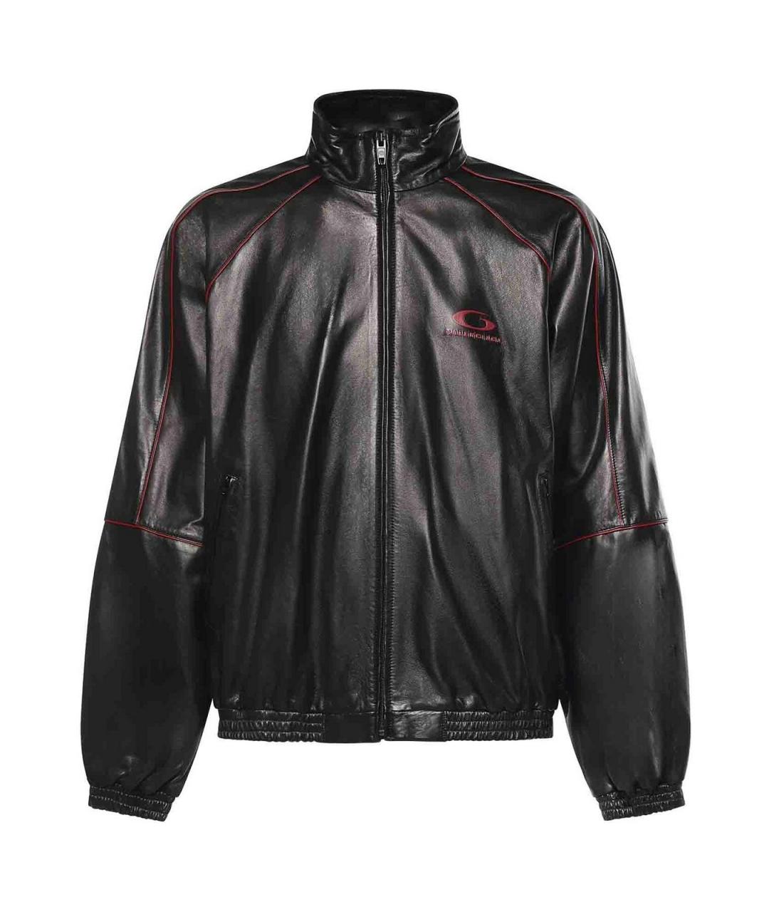 BALENCIAGA Мульти кожаная куртка, фото 1