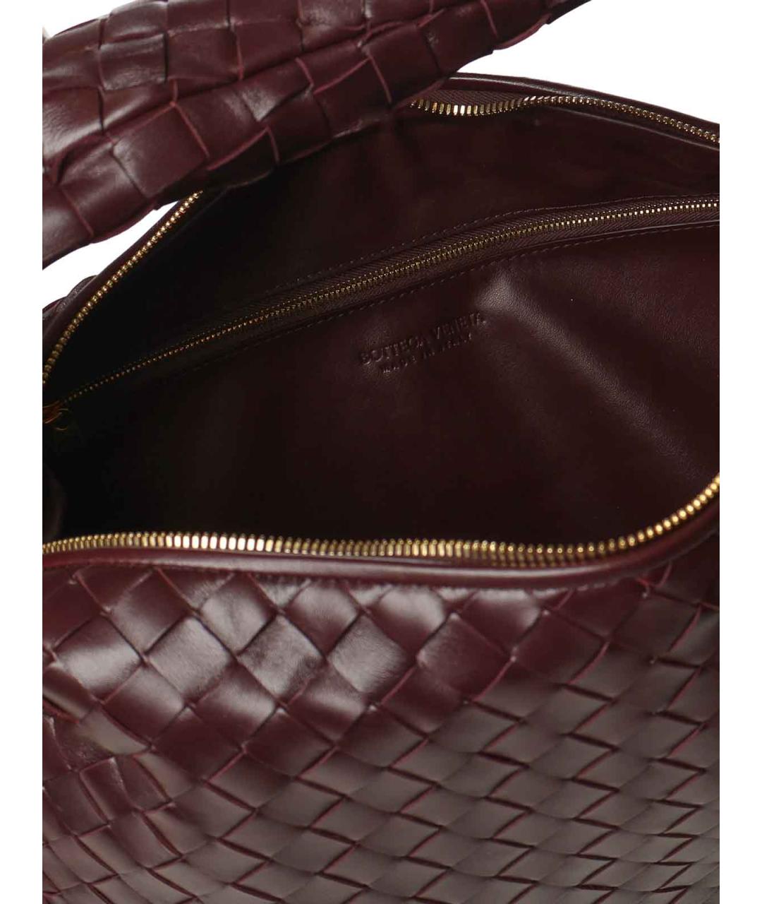 BOTTEGA VENETA Коричневая кожаная сумка через плечо, фото 3