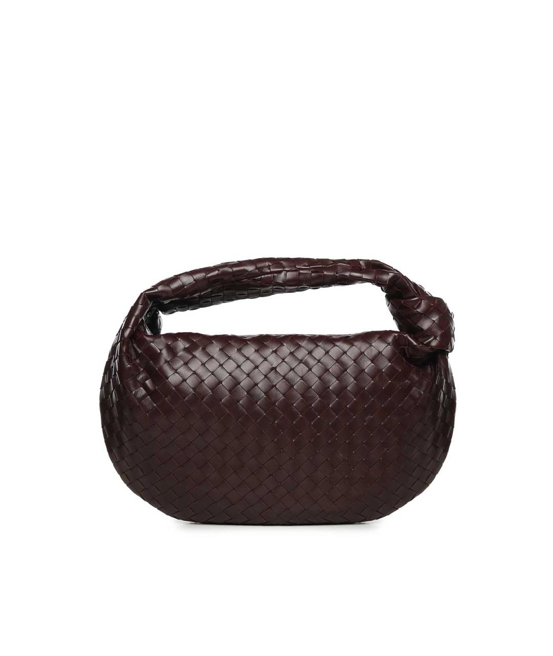 BOTTEGA VENETA Коричневая кожаная сумка через плечо, фото 2