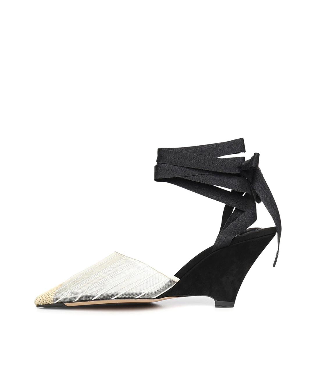 JACQUEMUS Мульти текстильные мюли, фото 3